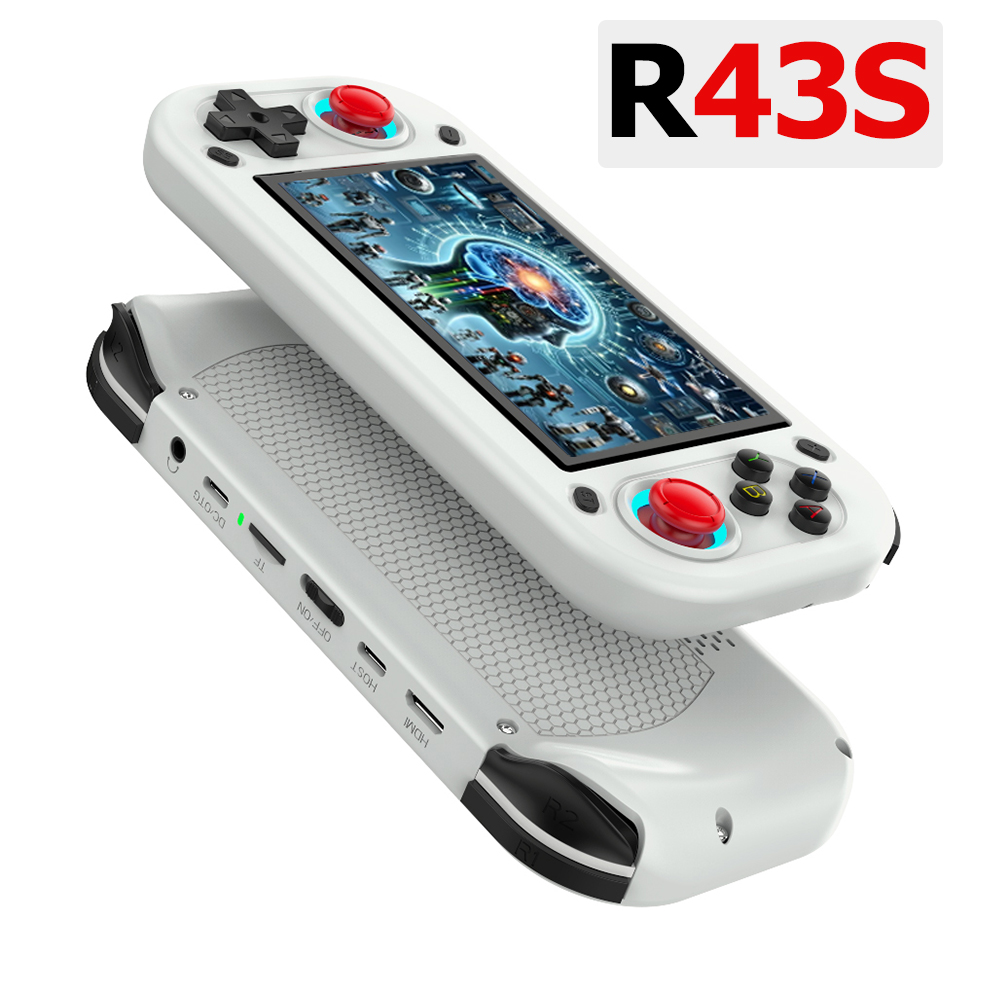 Gaming Console Sale - R43S レトロハンドヘルドビデオゲームコンソールオープンソース Linux システム 4.3 インチ