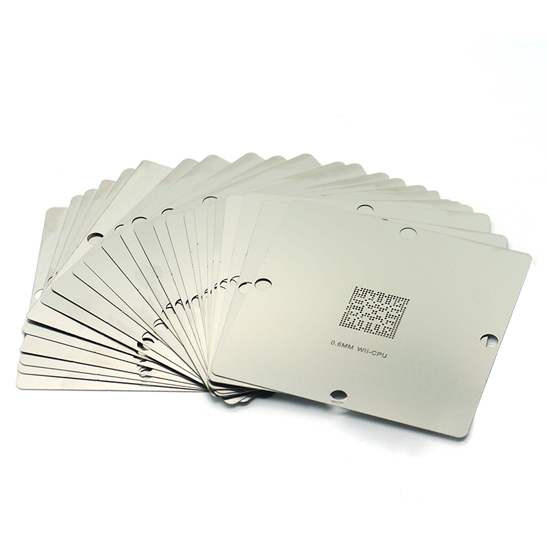 Gaming Console Xbox - 23個入り 90mm*90mm BGAリボール用ゲーム機ステンシル XBOX360用4個、WII、PS3用15個、PS3、Xbox 360、Wiiリワークはんだ付けステーション用