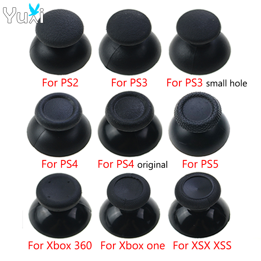 Gaming Console Xbox - Yuxi-アナログサムスティックグリップカバー、コントローラーキャップ、ジョイスティックキャップ、サムスティック、xbox oneシリーズx s 360、ps5、ps4、ps3、ps2、2個