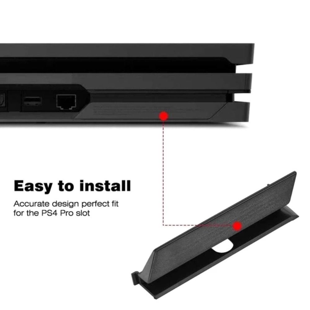 Gaming Console Best - 耐久性のある PS4 ゲームコンソールハウジングケース HDD ドアフラップハードディスクカバースロットケース PS4