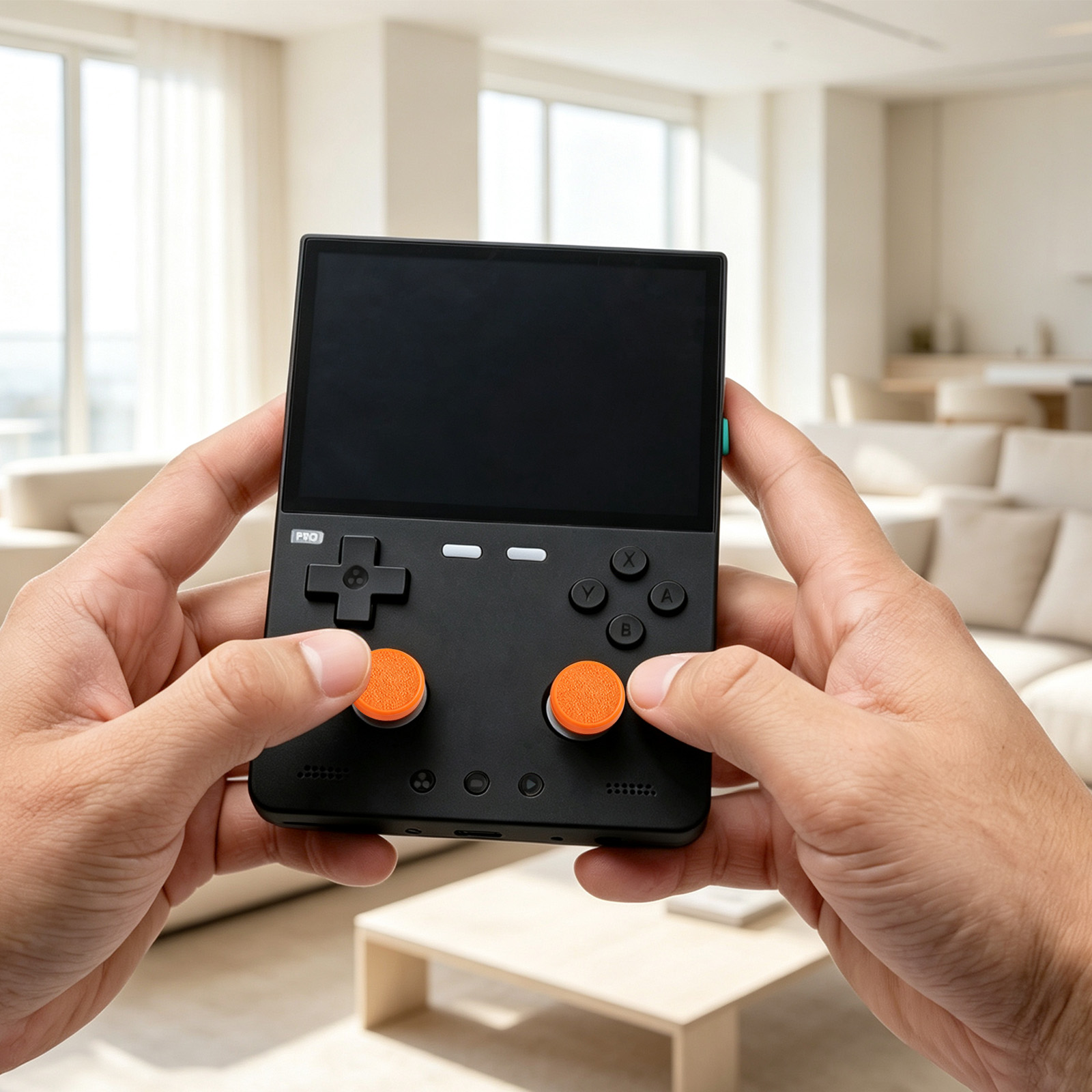 Gaming Console Buttons - TRIMUI BRICK PRO ゲーミングコンソール用ジョイスティックキャップ、緩み防止強化、安定性のある修理・改造パーツ