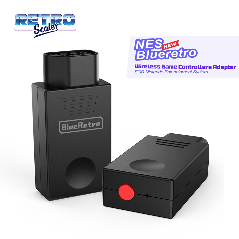 Gaming Console Best - レトロスケーラー ブルーレトロ ワイヤレスコントローラーアダプター NESゲーム機用 PS3 PS4