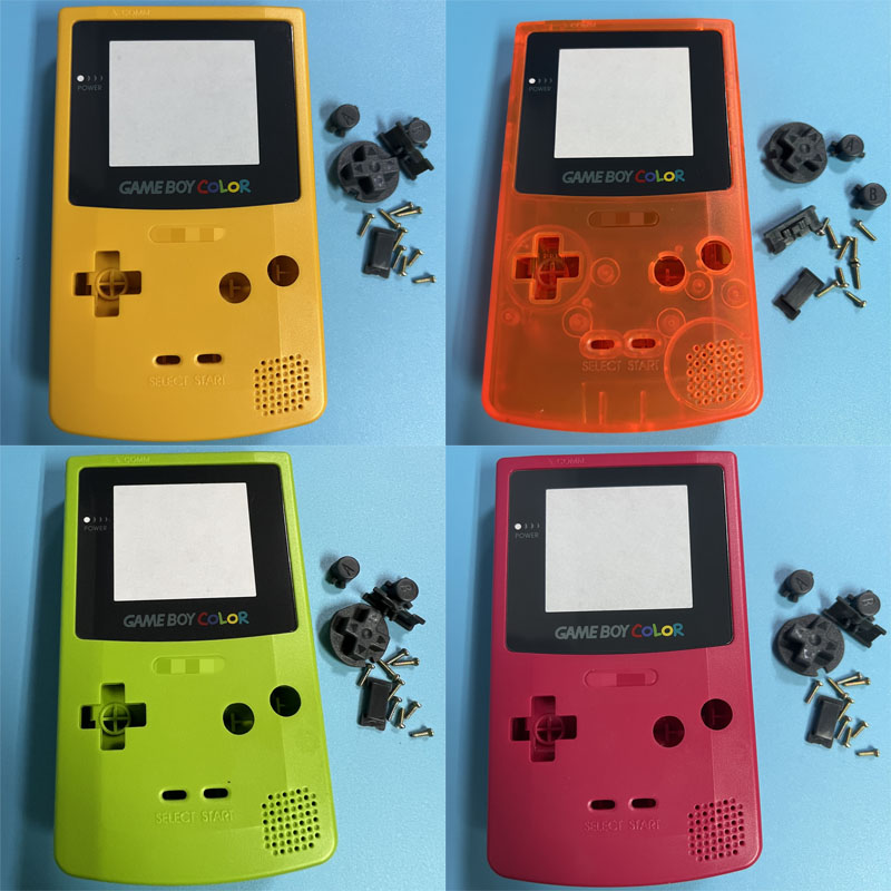Gaming Console Best - ゲームボーイカラーシェル Gbc 交換用シェル 限定版 発光ゲーム周辺機器 レトロゲーム機用アクセサリー