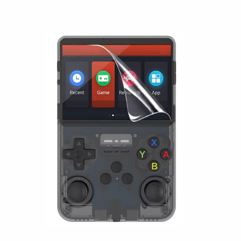 Gaming Console R36S - 3 個 TPU ソフトフィルムスクリーンプロテクター保護カバー R36S/R36H/R36 プロレトロハンドヘルドゲームコンソール保護アクセサリー