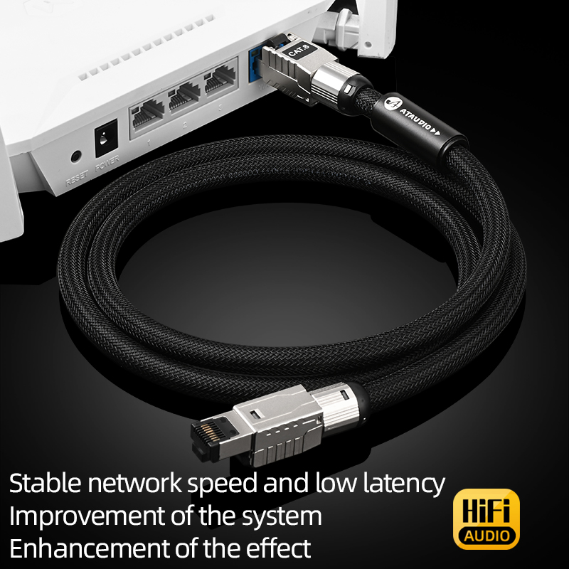 ATAUDIO CAT8 インターネットコード 40Gbps - Lan Cable Gaming のレビューと価格