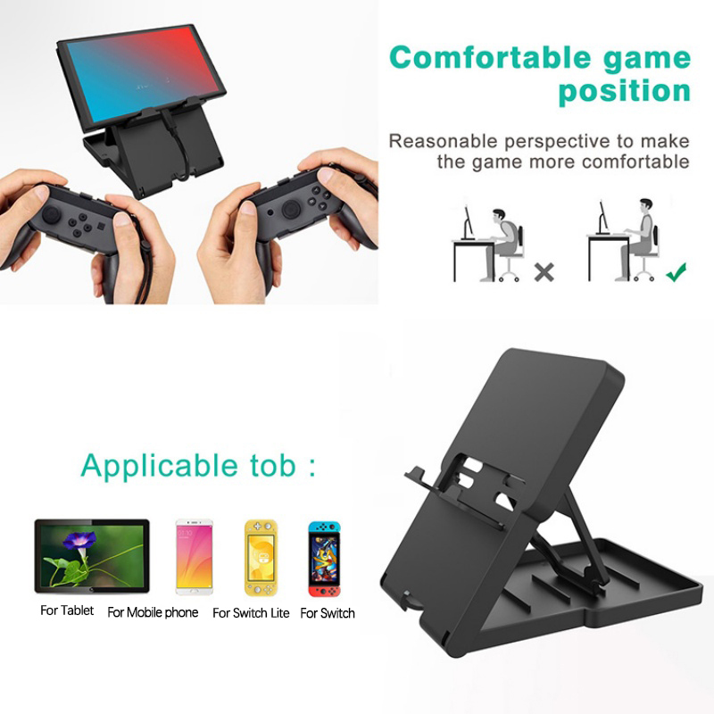 スタンドホルダーベース 折りたたみ式プレイスタンド Swit - Gaming Console Nintendo Switch のレビューと価格
