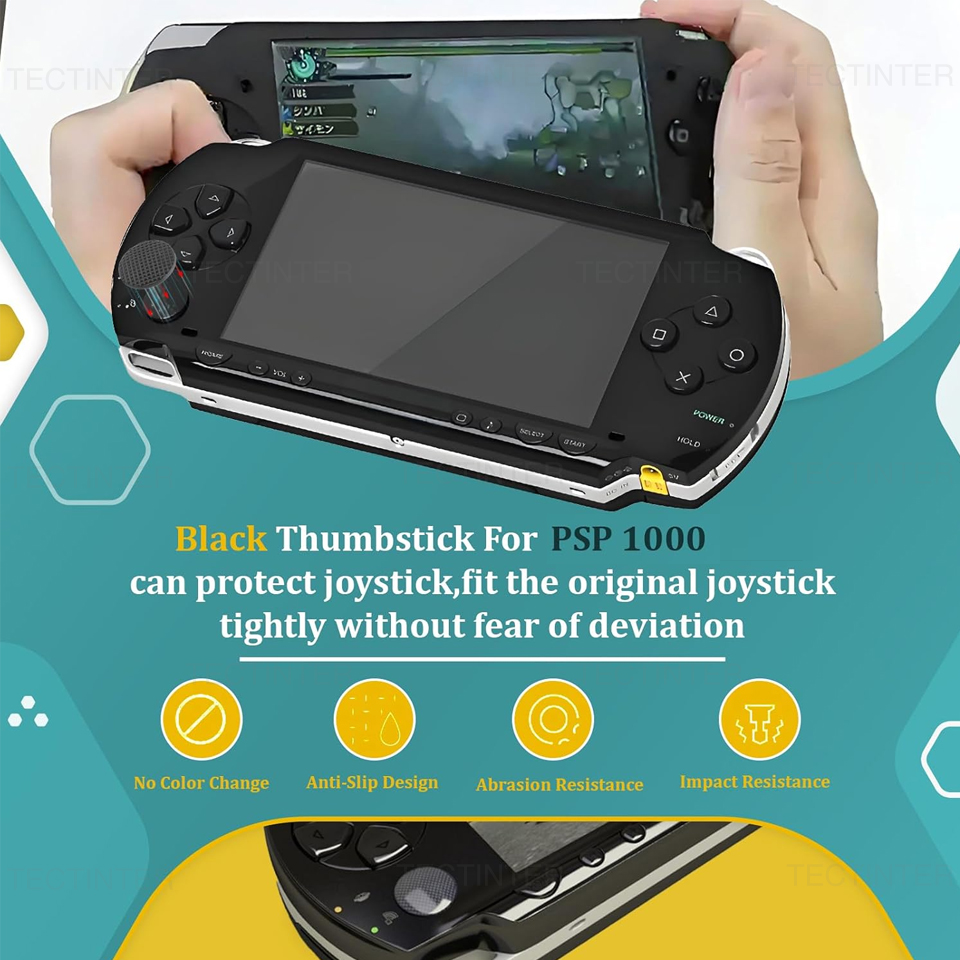 PSP 1000 コンソール用 3D アナログジョイスティッ - Gaming Console Buttons のレビューと価格