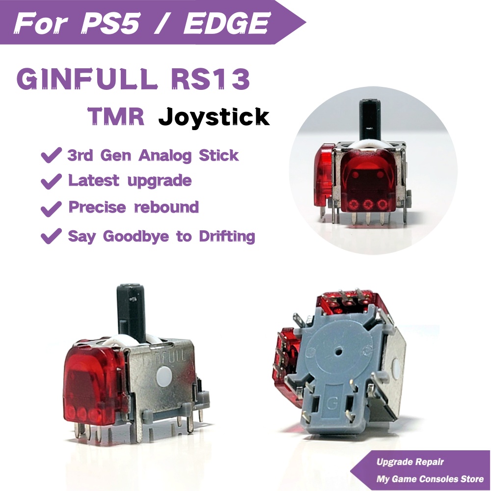 2/10 個 GINFULL RS13 第 3 世代 TMR - Sony Controller Dualsense Edge のレビューと価格