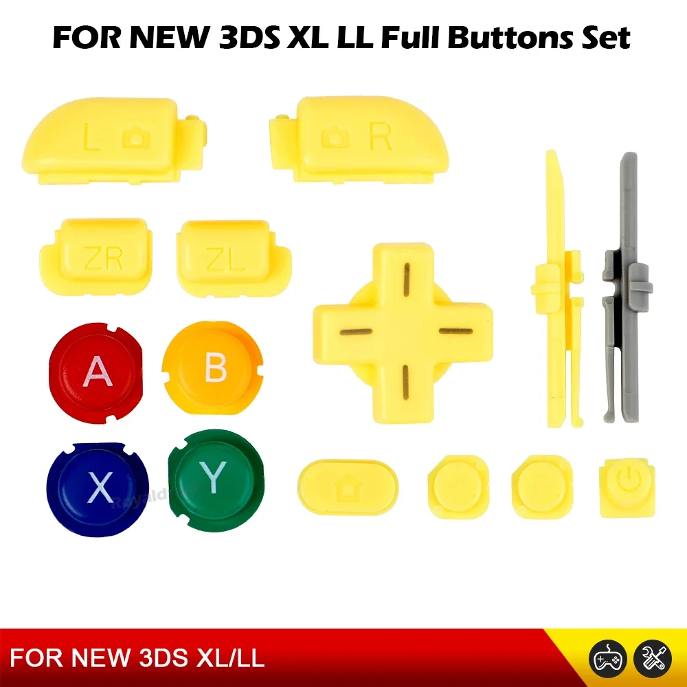 NEW 3DS XL LL修理部品 ABXYボタン LR Z - Gaming Console Buttons のレビューと価格