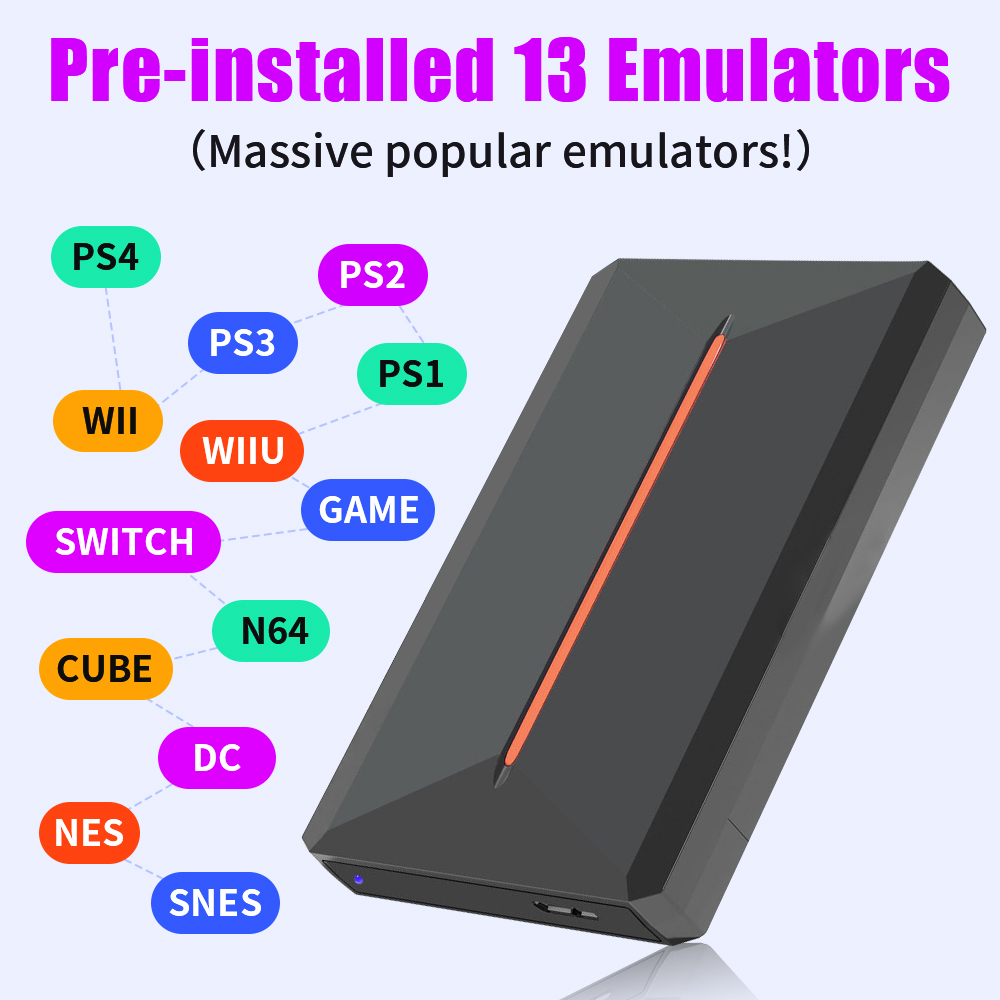 Launchbox osレトロゲームコンソール,ps4,ps - Gaming Console Os のレビューと価格