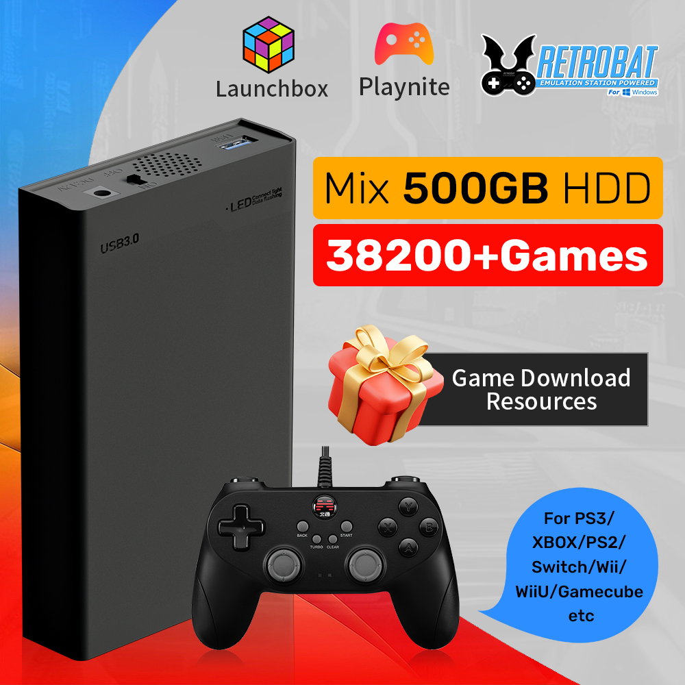 レトロビデオゲームコンソール,ps3,hdd,retroba - Gaming Console Os のレビューと価格