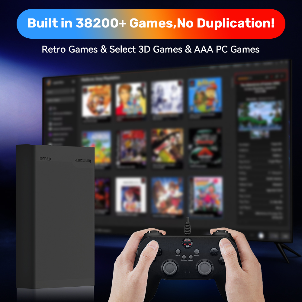 レトロビデオゲームコンソール,ps3,hdd,retroba - Gaming Console Os のレビューと価格