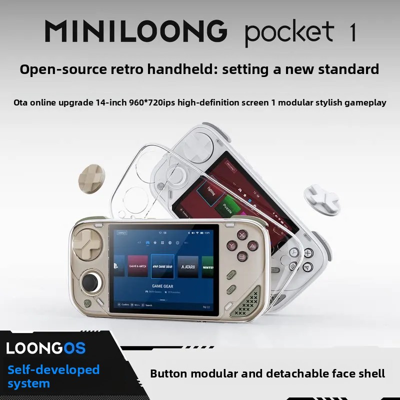 MINILOONG POCKET 1 レトロ携帯型ゲーム機  - Gaming Console Os のレビューと価格