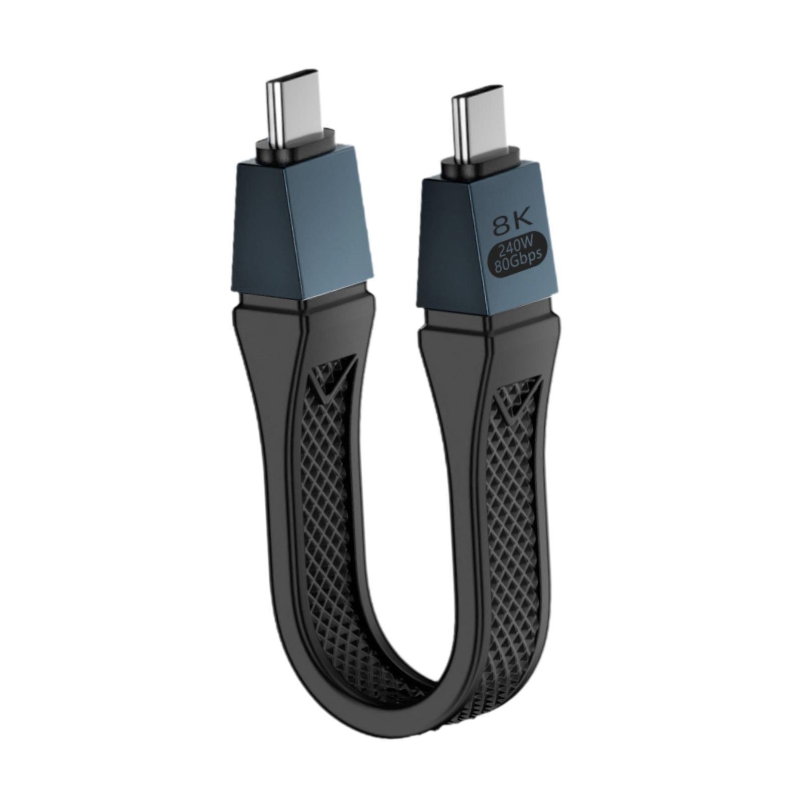 USB C - USB C ナイロン編み込み 240W 充電 - Gaming Console Connect With Phone のレビューと価格
