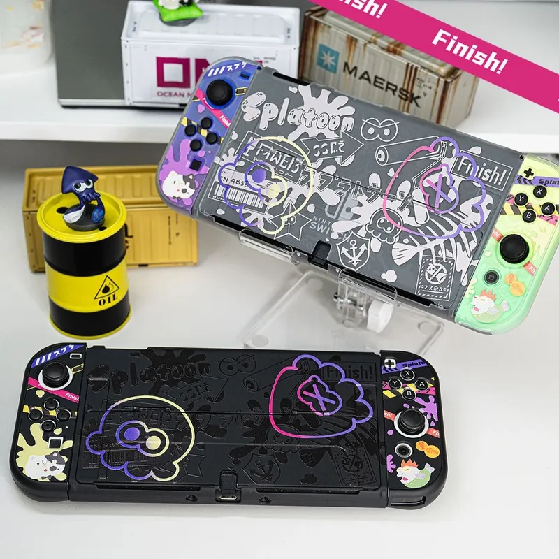 アニメスイッチ保護ケース任天堂スイッチ 2/Oled スプリ - Gaming Console Nintendo Switch のレビューと価格