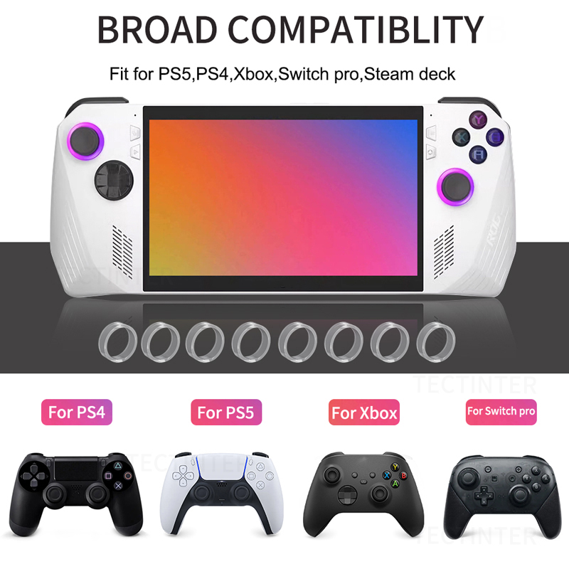 4/8 個の弾性保護ジョイスティックゴムリング PS5/PS - Gaming Console Best のレビューと価格