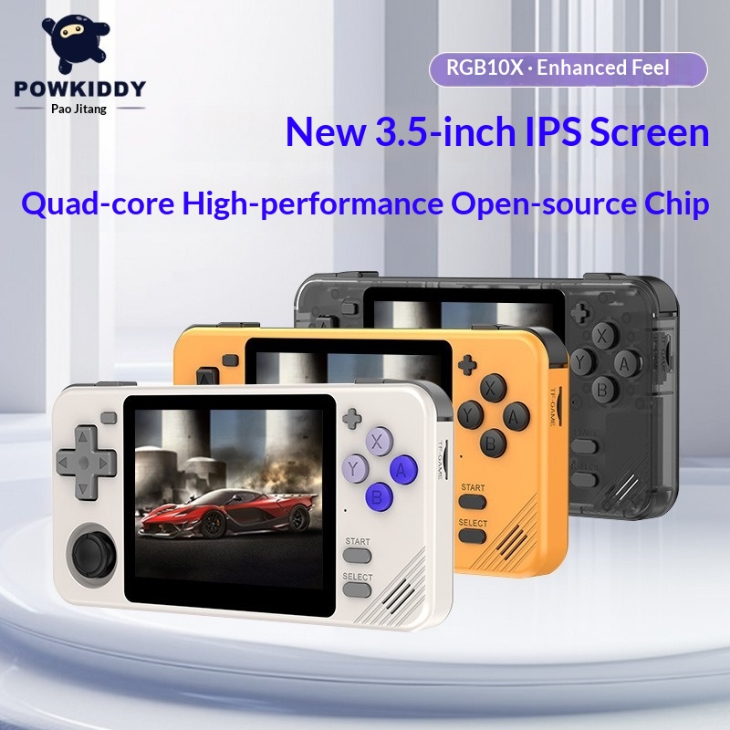 Powkiddy RGB10X オープンソース レトロ携帯ゲ - Gaming Console Os のレビューと価格