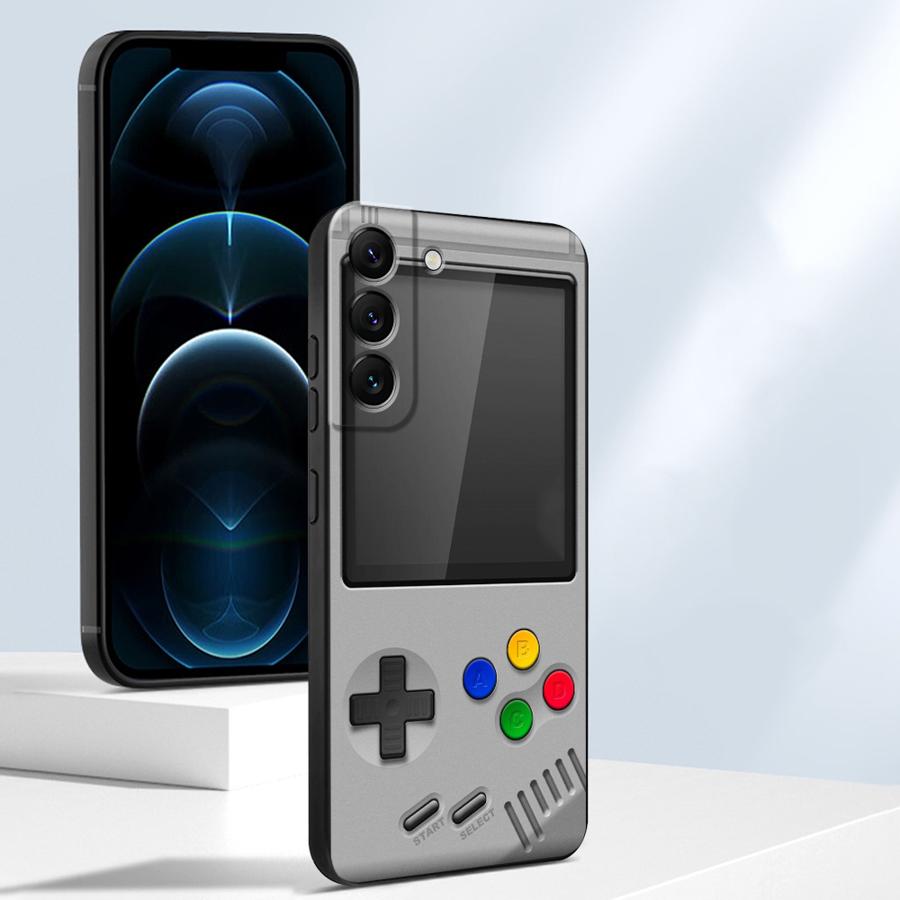 パープルゲーミングコンソール風スマホケース サムスン Gal - Gaming Console And Pc のレビューと価格