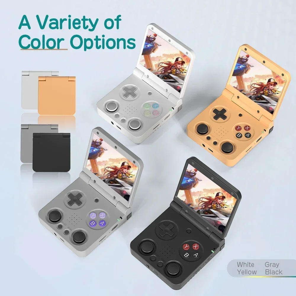 MIYOO Flip V2携帯ゲーム機プレーヤー3.5インチ - Gaming Console Os のレビューと価格