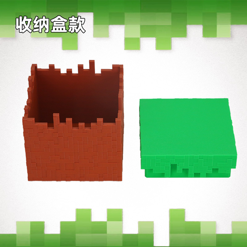 10cm マインクラフト グラスキューブ テーマ デスクトッ - Gaming Console Minecraft のレビューと価格