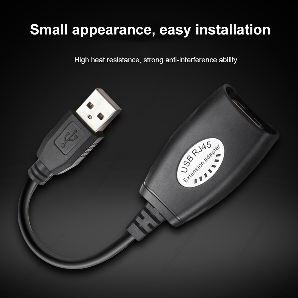 USB to rj45 lan延長アダプター,延長ケーブル, - Lan Cable Gaming のレビューと価格