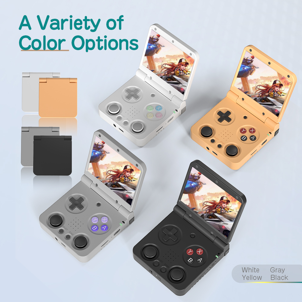 MIYOO FLIP V2 携帯ゲーム機 3.5インチIPS - Gaming Console Os のレビューと価格