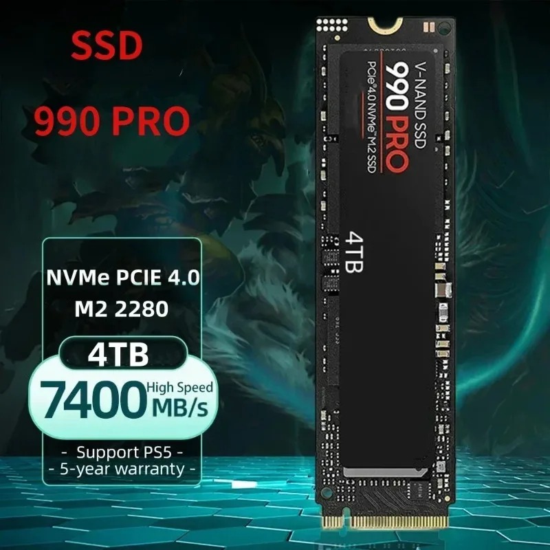 ホットセール 990 PRO M.2 NVMe SSD PC - Gaming Console Sale のレビューと価格