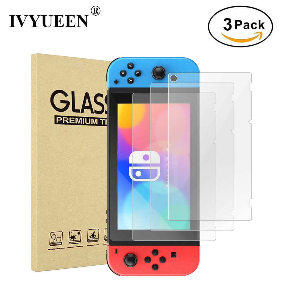 IVYUEEN 3 個強化ガラススクリーンプロテクター Ni - Gaming Console Nintendo Switch のレビューと価格