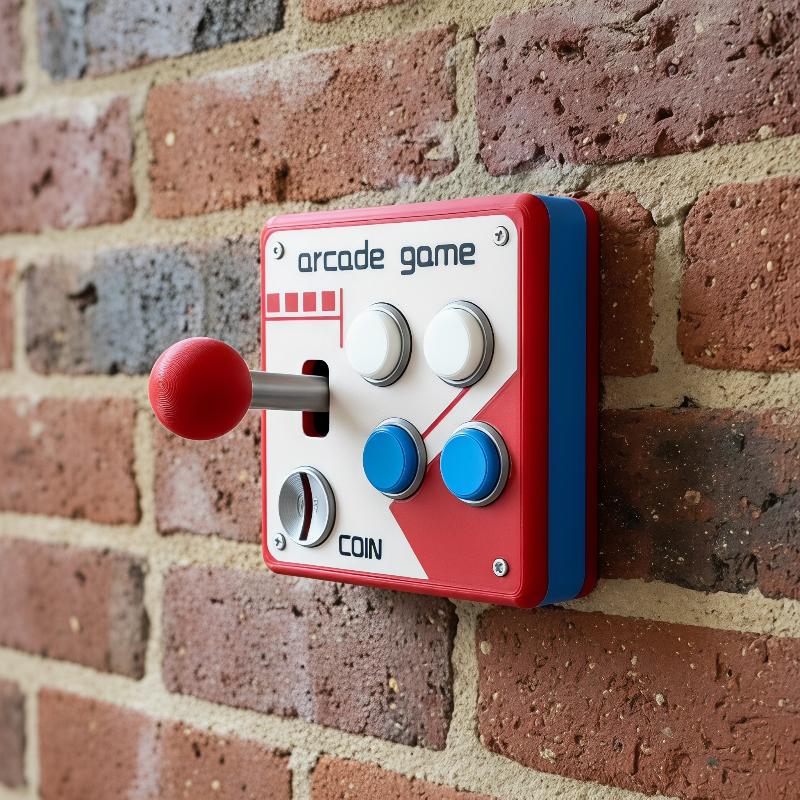 レトロアーケードゲームボタンスイッチプレート、クリエイティブ - Gaming Console Buttons のレビューと価格