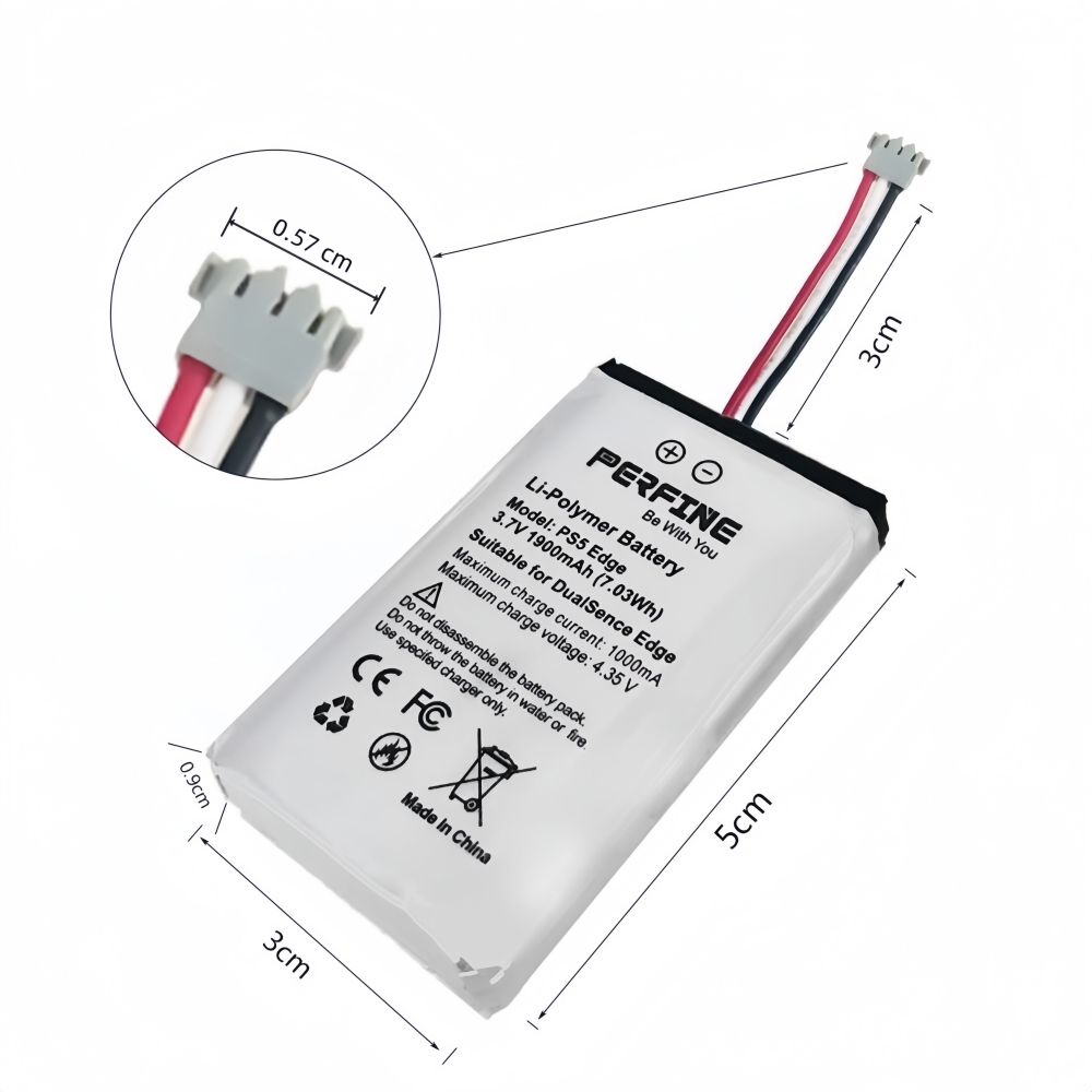 Perfine 1900mAh 2 個バッテリー PS5 エ - Sony Controller Dualsense Edge のレビューと価格