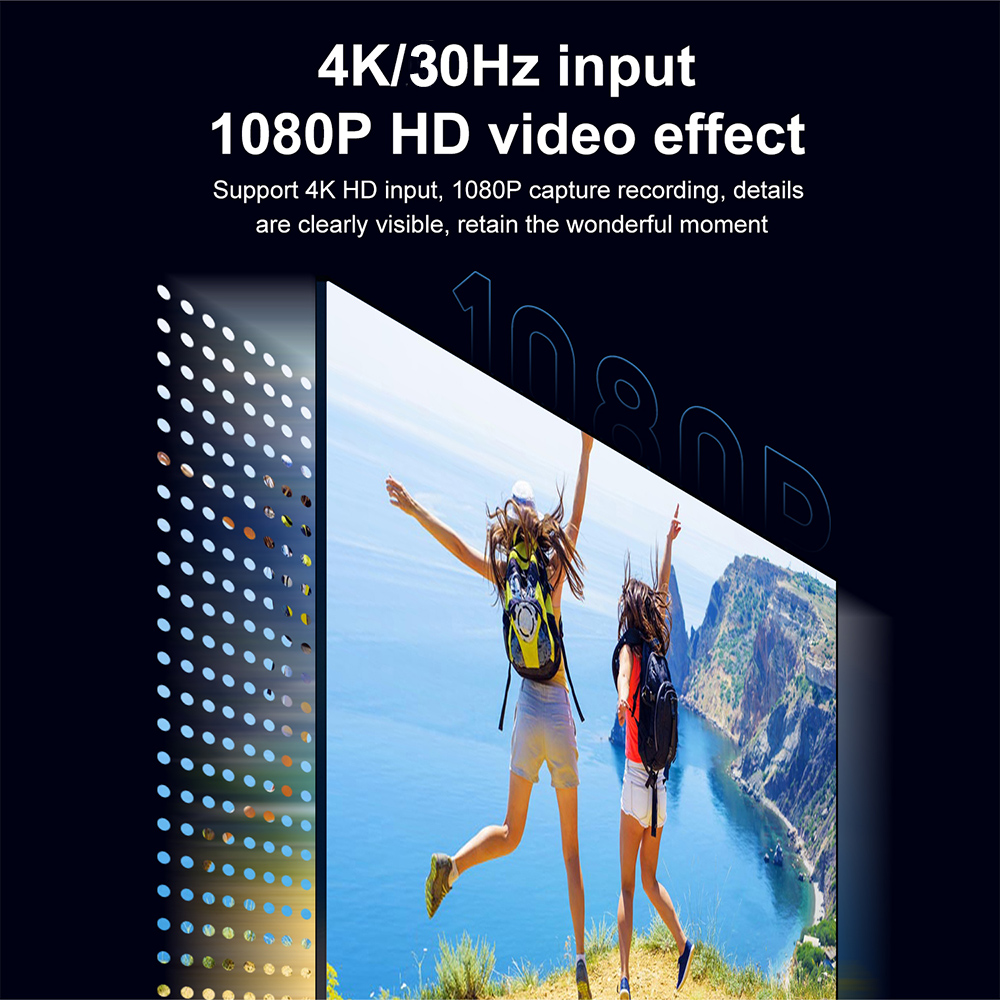4K HDMI対応 USBビデオキャプチャカード 1080P - Gaming Console And Pc のレビューと価格